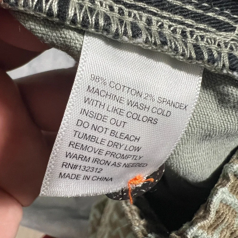 Howler Brothers Bros Pressure Drop Corduroy Shorts Mens 32 New Green Snake Maze